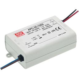 LED power supply constant current 35W, 25-70V / 500mA CC. 