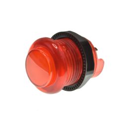 Lichtgevende arcade drukknop 30mm rood 