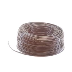 1x0,5mm² mounting wire  100m black   