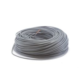 1x0,75mm² fil de cablege souple  100m  gris 