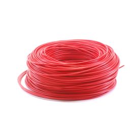 1x1,0mm² fil de cablege souple 100m    rouge  