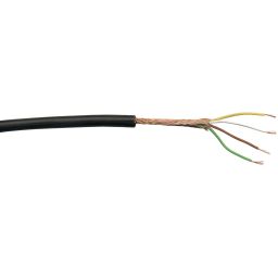 4x0,14 met afscherming  grijs 5mm buitendiameter