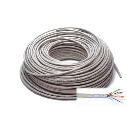 FTP100 4x2/0,5 twisted pairs FTP CAT5E foil shielding 100m 