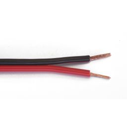Loudspeaker cable 2x2,5mm² red/black 6,8x3mm.