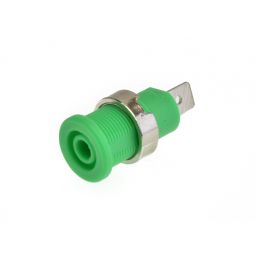 Safety binding post - 4mm - Green 