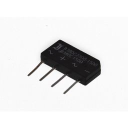 Bruggelijkrichter w+w- - *** 1,5A 380Vrms afm: 19x10x3,5mm