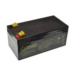 Lead-Acid Rechargeable Battery - 12V / 3,3Ah - 134 x 67 x 66mm 