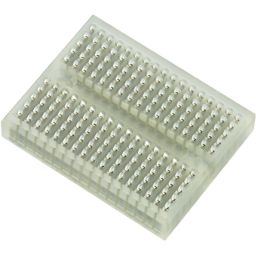 Soldeerloos breadboard met 170 ronde gaten - transparant 