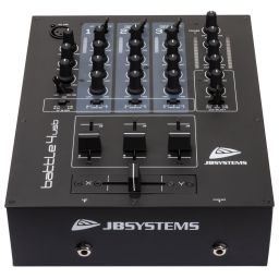 BATTLE4-usb - DJ mengpaneel met 9 ingangen op 4 kanalen - JB-Systems 