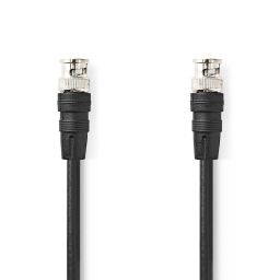 BNC-kabel - mannelijk <-> mannelijk - 75 Ohm - 2 meter 