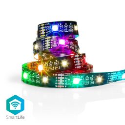 Smartlife ledstrip RGB / Warm Wit - Bluetooth - 2 meter 