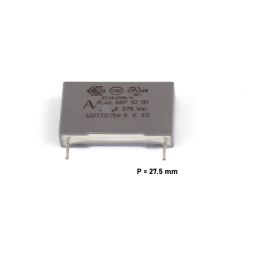 Ontstoorcondensator 680nF 275V P2 steek 27,5mm X2 