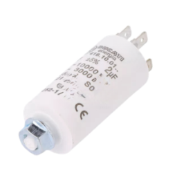 Motor run capacitor - 2 µF - 28x55mm 475Vac 5%  85°C 