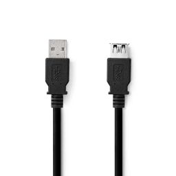 USB 3.2-Kabel  A Mannelijk - A Vrouwelijk - 1 meter - 5GB/s 