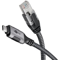 Ethernet kabel USB-C 3.1 naar RJ45 - 1 meter 