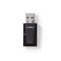 Draadloze USB-Adapter N300 2.4 GHz Wi-Fi Zwart - 300Mbps