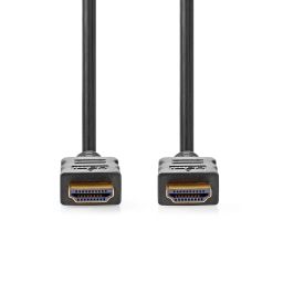 HDMI mannelijk <-> HDMI male 1 meter 4K@60Hz  - standaard 