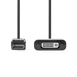 Displayport mannelijk <-> DVI vrouwelijk 0.20m 