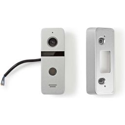 Deurbel met videocamera - IP66 - Aan te sluiten op Nedis Binnenunit 