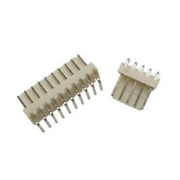 2-polige haakse header - Mannelijk - Stap: 2,54mm