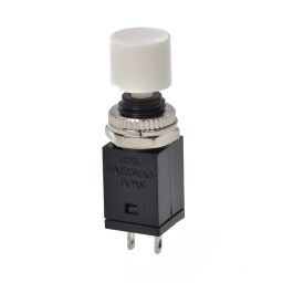Drukknop wit 3A@125V DS-410W OFF-(ON)