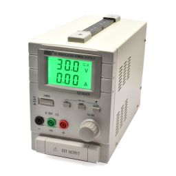 Labovoeding met LCD display - 0-30V / 0-5A enkel - 11GTRF9 