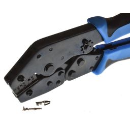 Professionele krimptool voor niet-geïsoleerde kabelschoenen en contacten