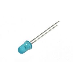 LED 5mm blauw diffuus 