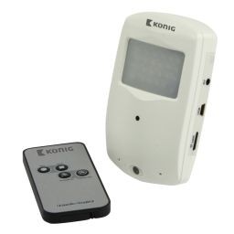 Camera en recorder in behuizing 