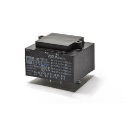 Printtransformator 3VA 2x(0-6-8)V 