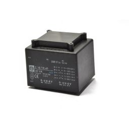 Printtransformator 40VA 2x(0-6-8)V 