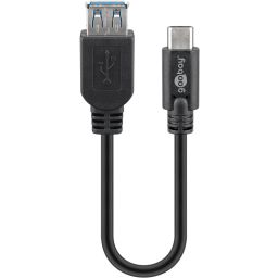 Sync & Charge Super Speed USB-C™ -> USB A 3.0 vrouwelijk - 20 cm 