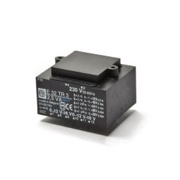 Printtransformator 3VA 2x(0-12-16)V 