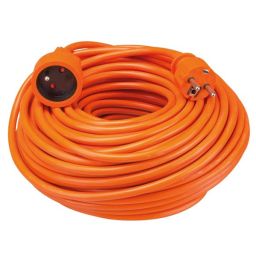 Verlengkabel 40m oranje 