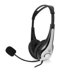 Headset met microfoon. 2x3.5mm 