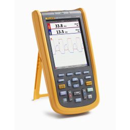 FLUKE-123B, INDUSTRIAL SCOPEMETER 20MHZ + SCC20MHz 