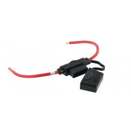 Standaard autozekeringhouder - 30A - kabel 4mm² - Waterdicht 