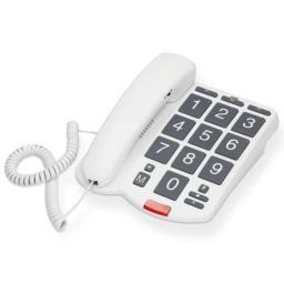 Vaste telefoon met extra grote toetsen en extra luid gespreksvolume - Fysic 