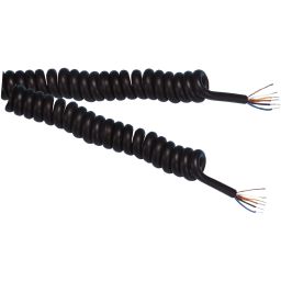 Microsnoer 1,8m 5 aders met afscherming