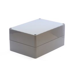 Waterbestendige ABS behuizing - Donkergrijs - 160 x 80 x 85mm 