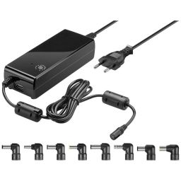 90 W Notebook Power Supply - incl. 1 USB and 8 DC adapter; 12 V - 22 V  max. 4 A 