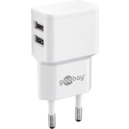 USB-voeding met 2 USB poorten - 5V 2.4A 