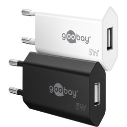 USB-voeding 5W - Zwart 