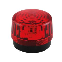 Elektronische flitslamp 12VDC - Rood  LED 