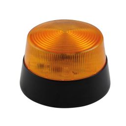 Elektronische LED flitslamp 12VDC- Oranje 