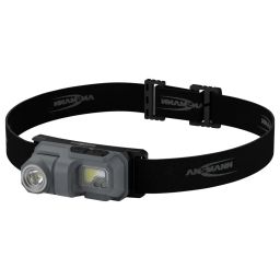 Oplaadbare LED hoofdlamp Ansmann HD800RS 800lm 94m met sensor, USB-C IP44 zwart 