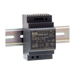 Industrial power supply for DIN RAIL - Meanwell - 5V 60W 