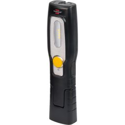 HL201A Oplaadbare led zaklamp - knikbare houdervoet, magneet en haak 