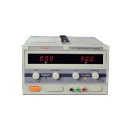 DC lab switching mode power supply 0-30V  0-20A max with LCD display 