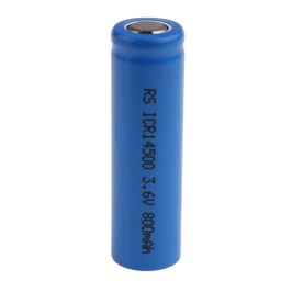 Batterij 3,6V 800mA 14x50mm Lithium-Ion 